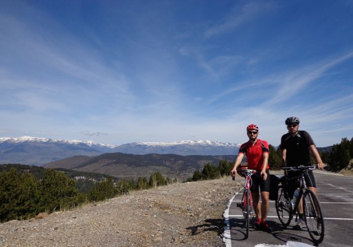 From Marseille to Barcelona through Andorra bikes