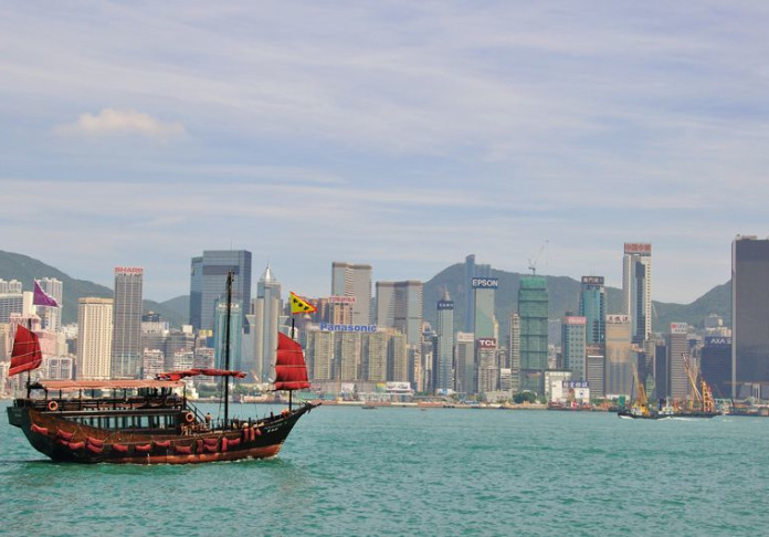 Зображення з Гонконгу. Найвисотніший у світі