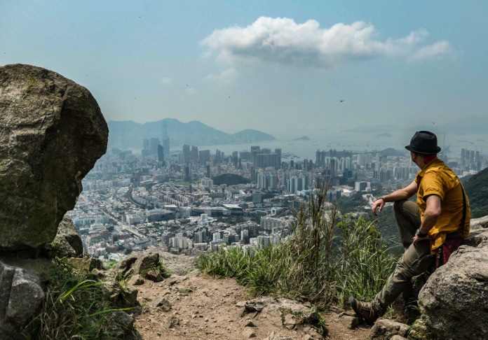 Левова Скеля: ще один вид Гонконгу зверху