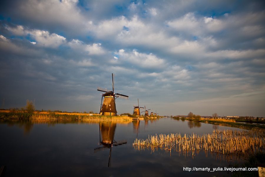 Киндердейк, мельница, Kinderdijk, windmill