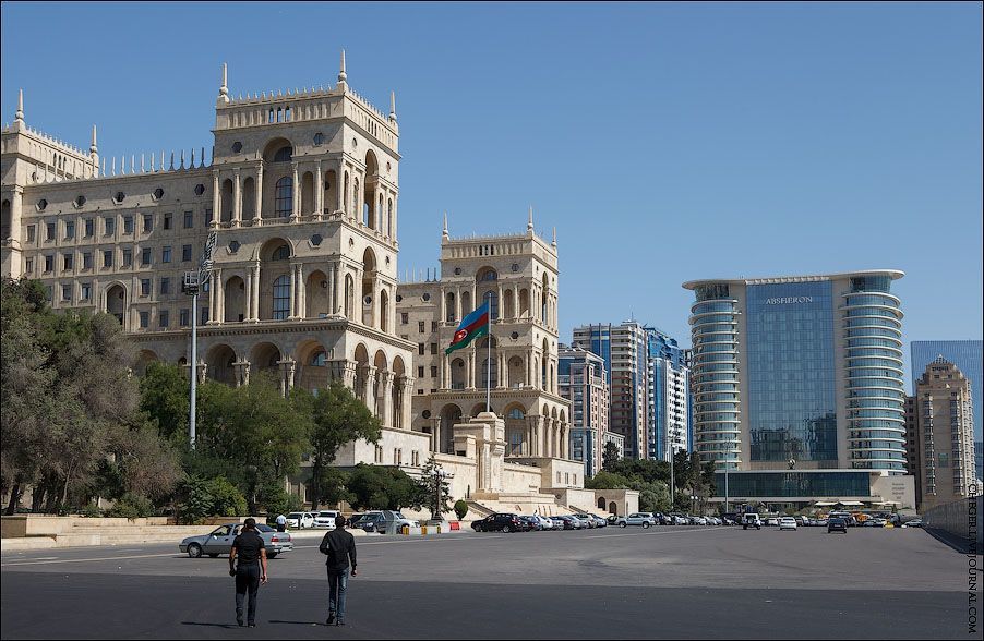Baku city, hotel, Azerbaijan Tower