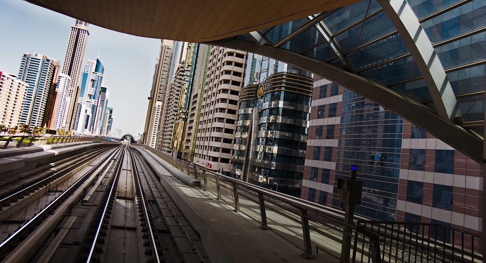 Dubai Metro, dubai, metro