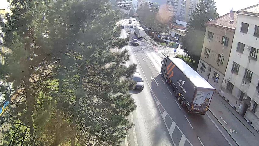 Traffic camera, Nachod, Eastern Bohemia