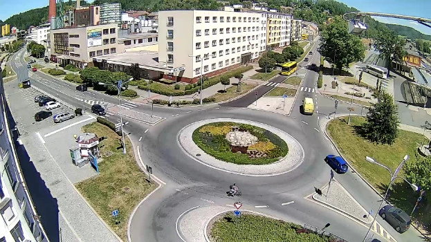 Traffic camera, Nachod, Eastern Bohemia