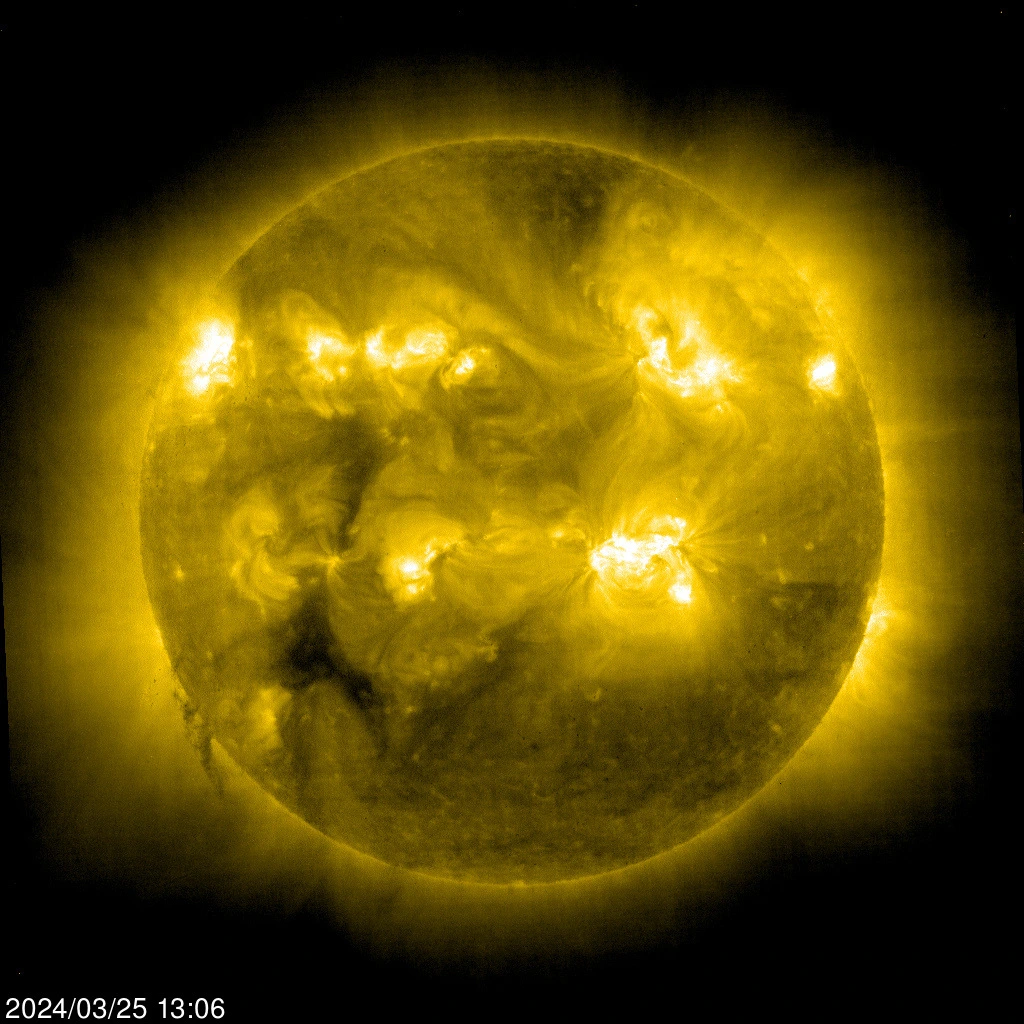 SOHO EIT 284, Сонце
