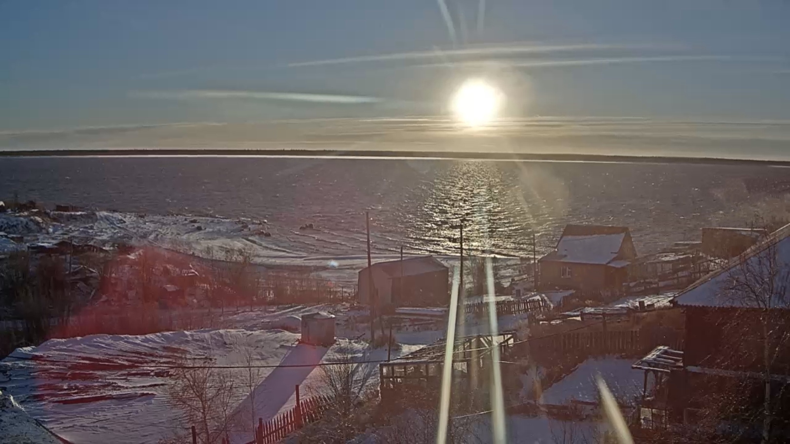 Lena River, south, Sangar