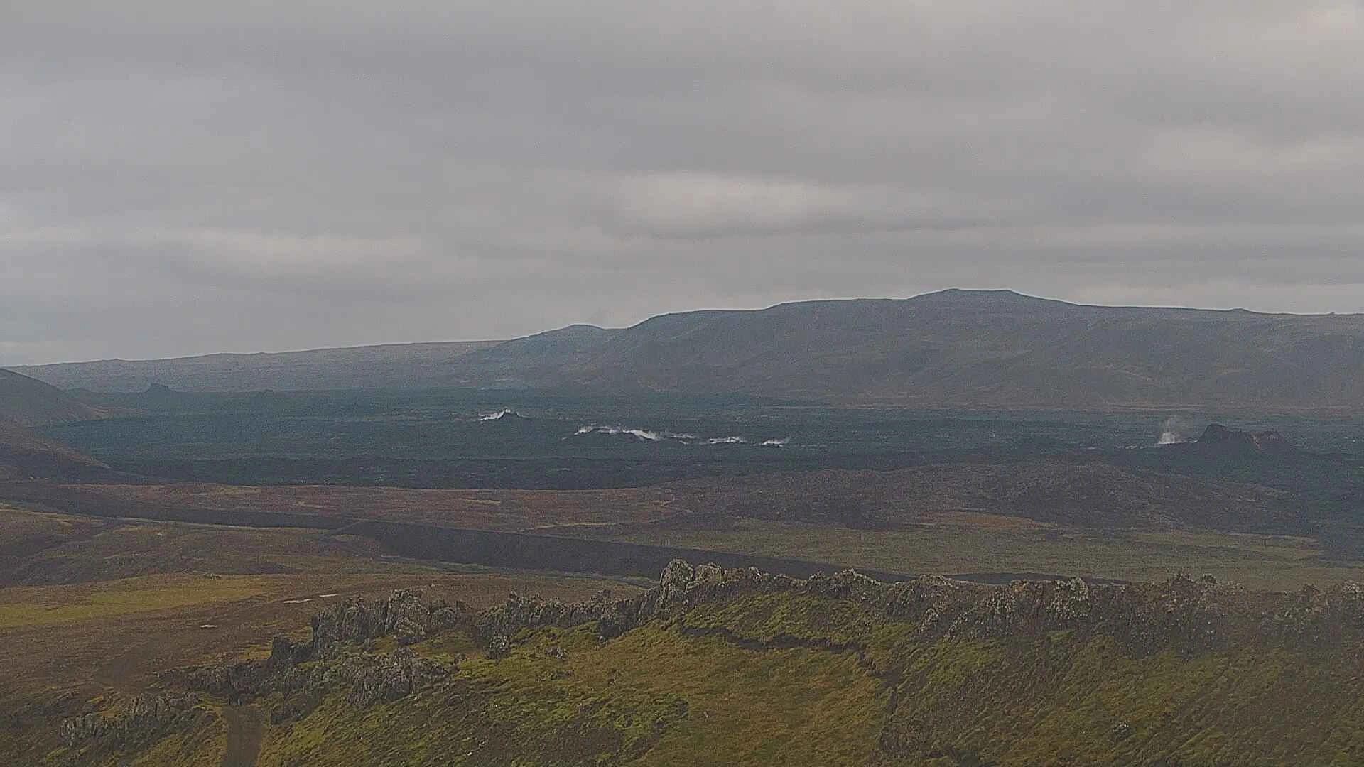 Sundhnúkur craters from Mount Þorbjörn, Grindavík, Southern Peninsula