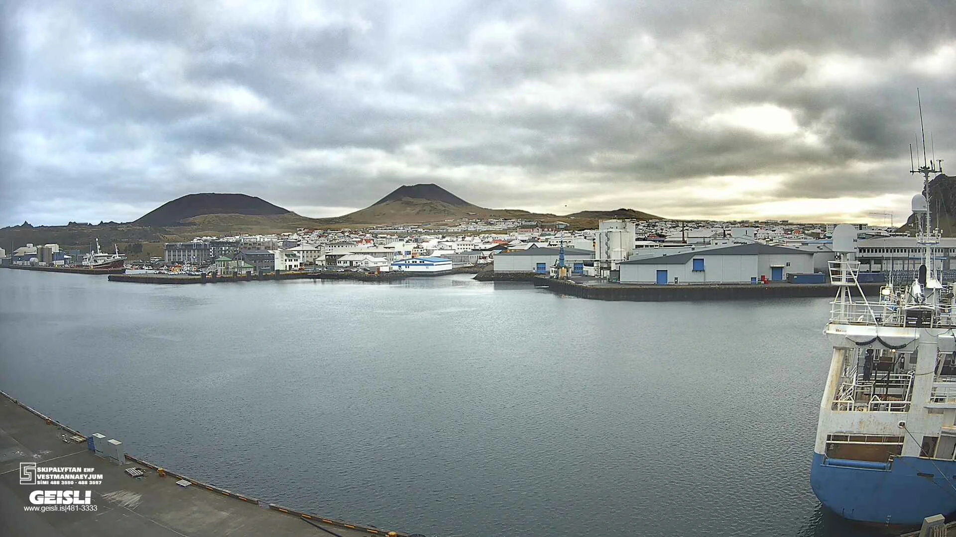 Harbour slipway, Vestmannaeyjar, South