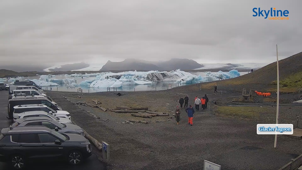 Glacier lagoon, Jokulsarlon, East