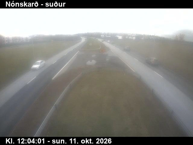 Road camera, road 41, towards Gardabaer, Nonskard, Capital Region