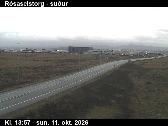 Road camera, road 41, looking south, Rosaselstorg, Southwest