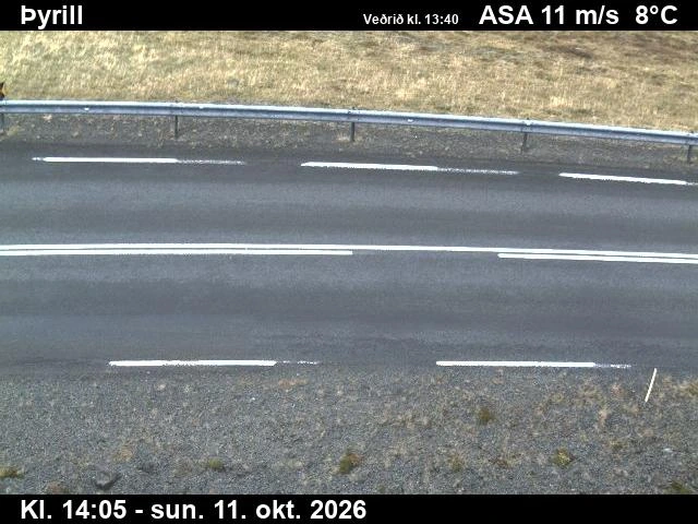 Road camera, road 47, road surface, Thyrill, West