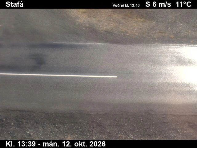 Road camera, road 76, road surface, Stafa, North