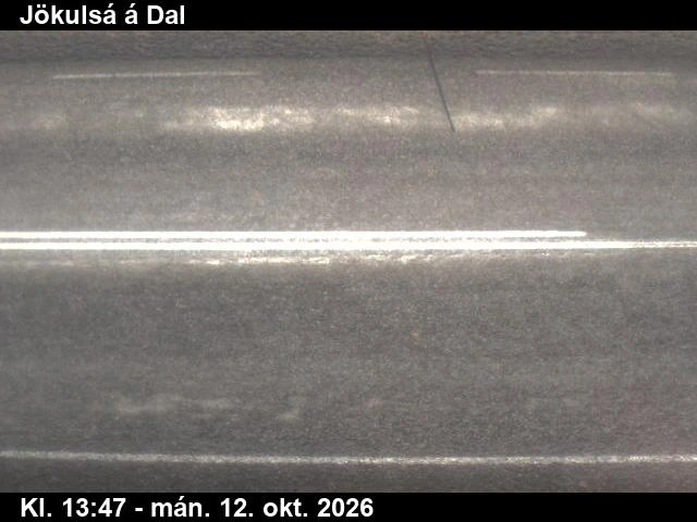 Road camera, road 1, road surface, Jokulsa a Dal, East