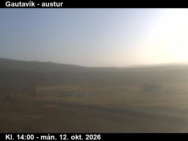 Road camera, road 1, out along Berufjordur, Gautavik, East