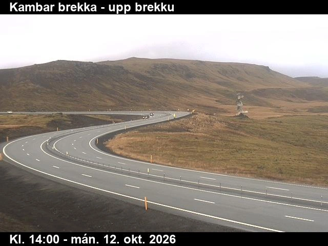 Road camera, road 1, up the hill, Kambar hill, Southwest