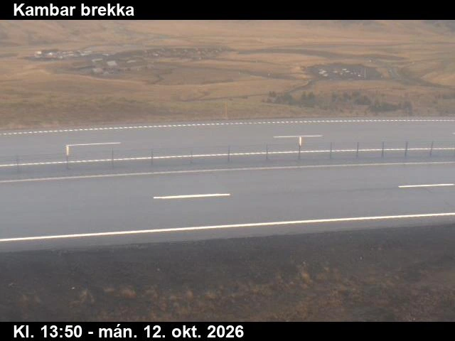 Road camera, road 1, road surface, Kambar hill, Southwest