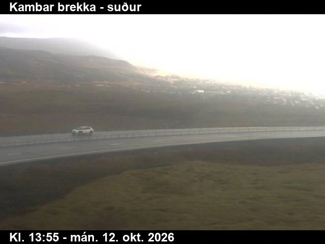 Road camera, road 1, looking south, Kambar hill, Southwest