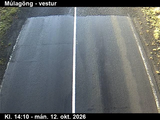 Road camera, road 82, road surface, Mulagong Tunnel (west), North