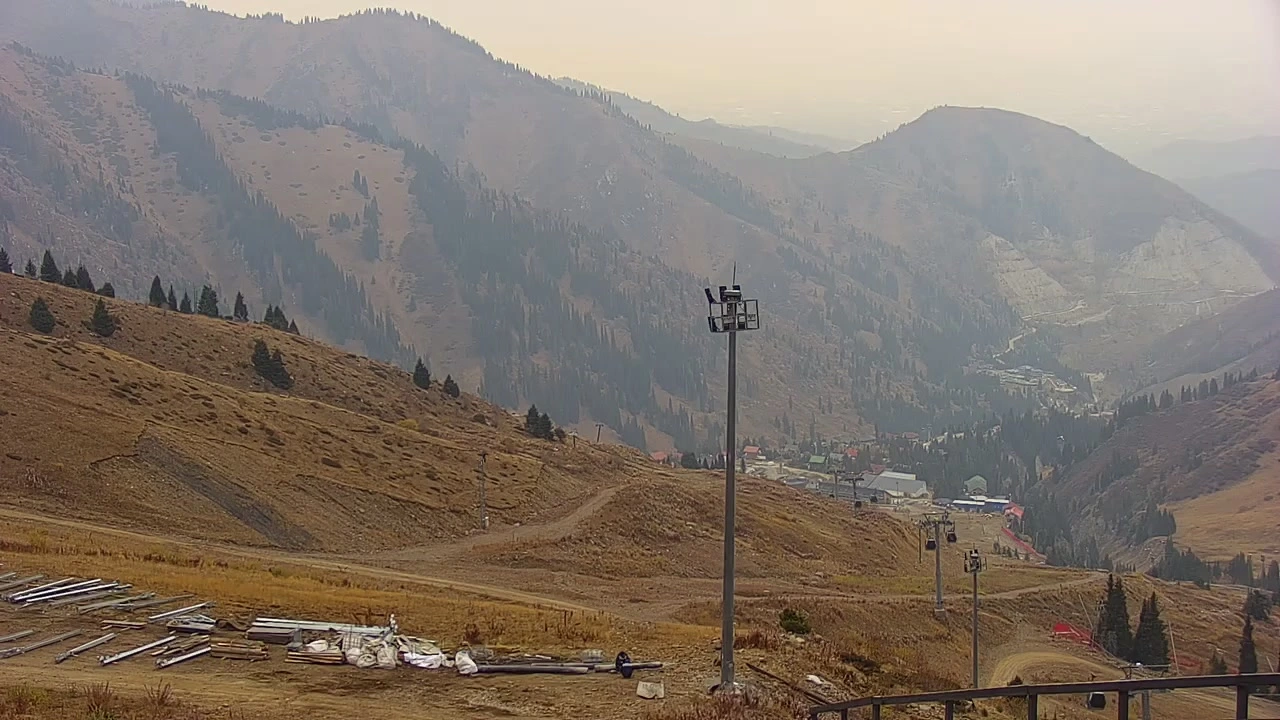 Middle station, Shymbulak, Almaty