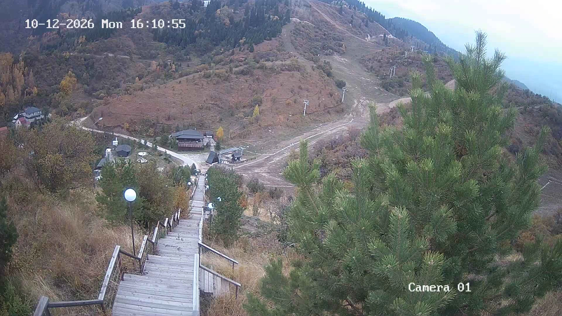Ski slope, Oi-Karagai, Almaty Region