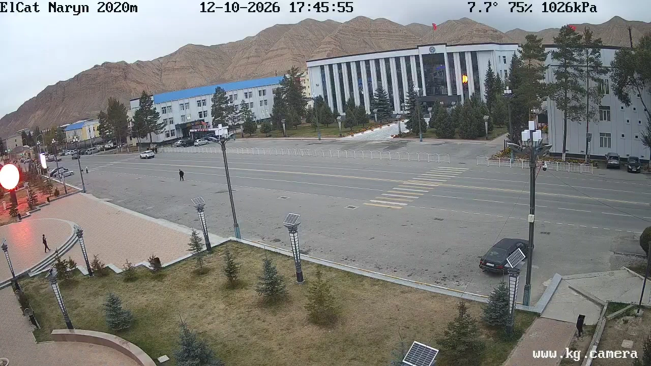 Central Square, Naryn, Naryn Region