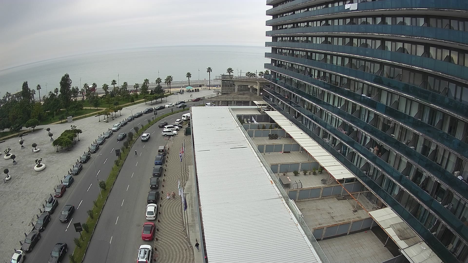 Seafront by the Orbi Beach Tower hotel, Batumi, Adjara