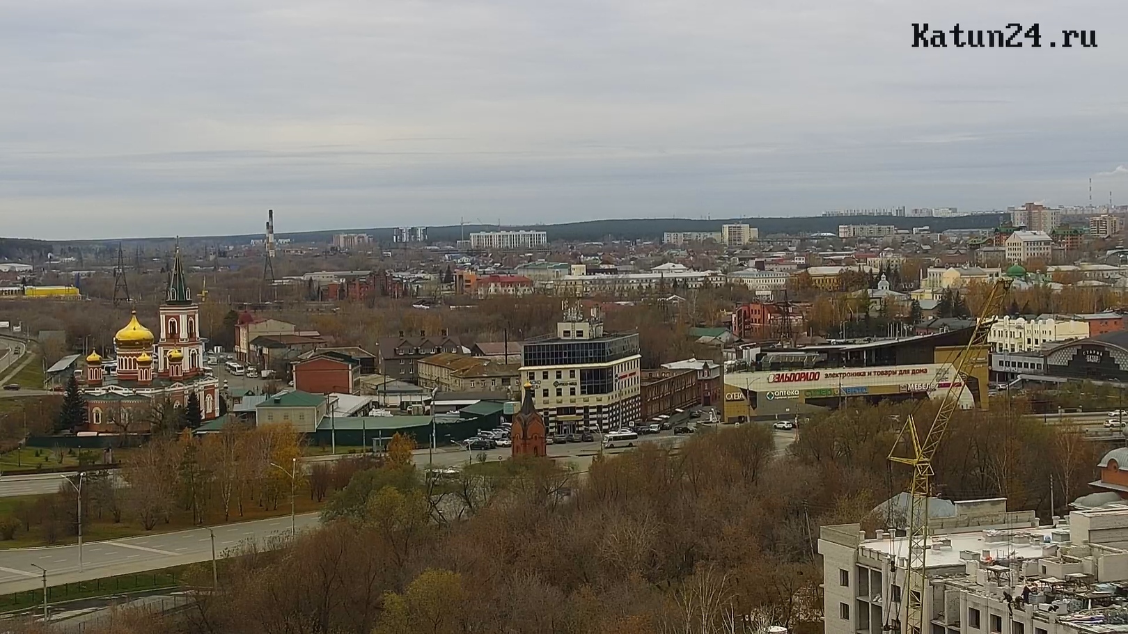 River Station, PTZ camera, Barnaul