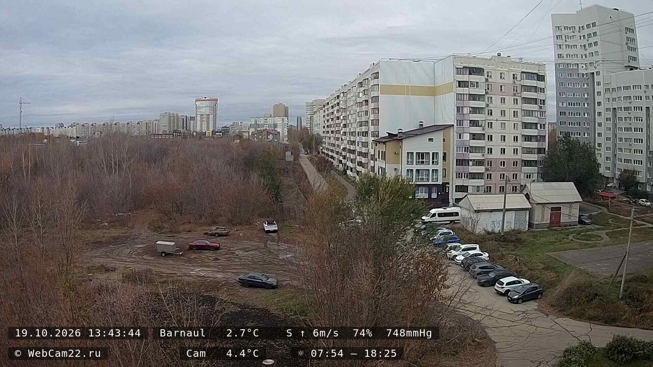Панорама Павловського тракту, Барнаул