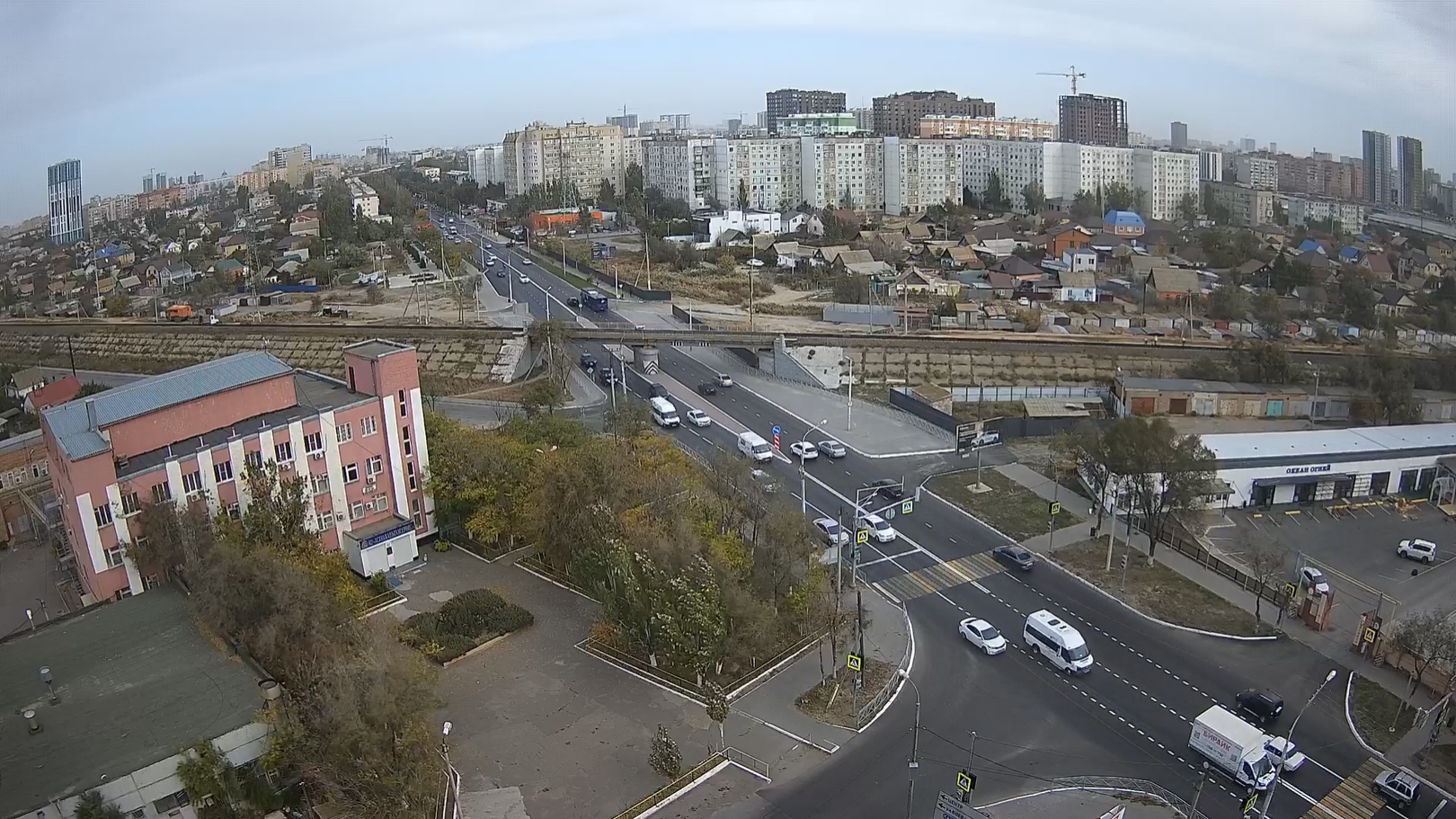 Boevaya Street near Zavodskaya Square, Astrakhan
