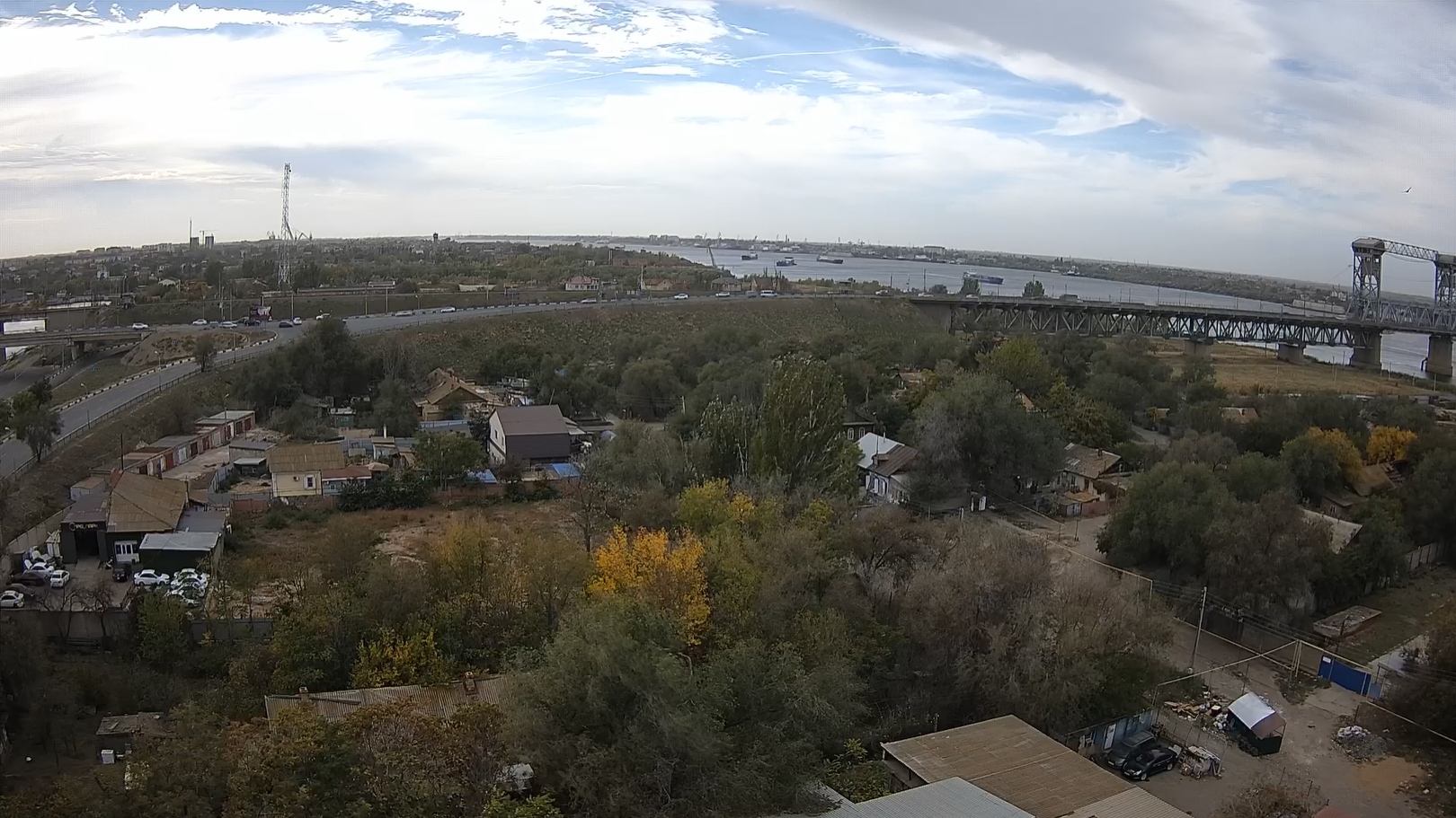 Old Bridge over the Volga, Astrakhan