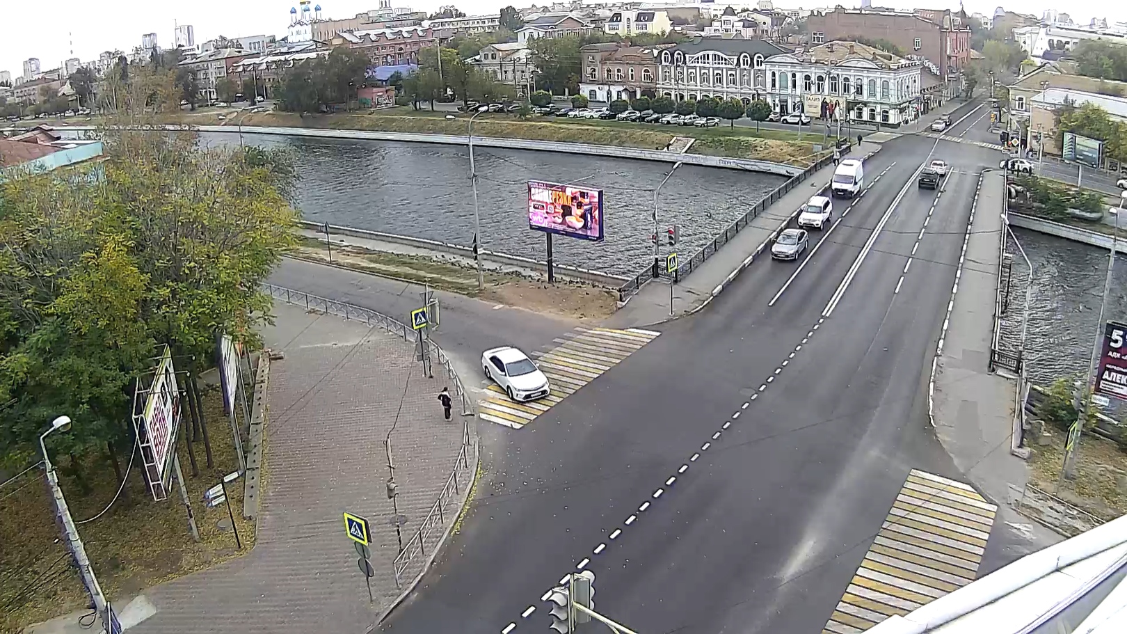 Sapozhnikovsky Bridge, Krasnaya Embankment, Astrakhan