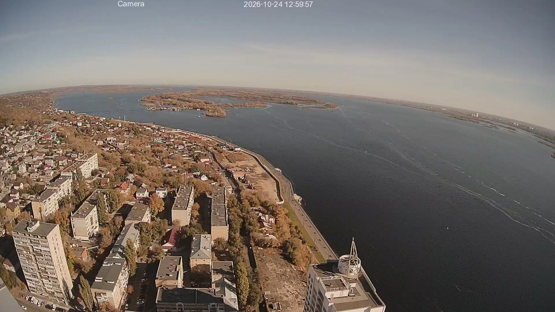 Panorama of the Volga embankment, Saratov