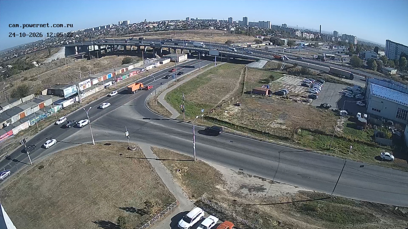 Panorama from Dorozhnikov Drive, Volgograd