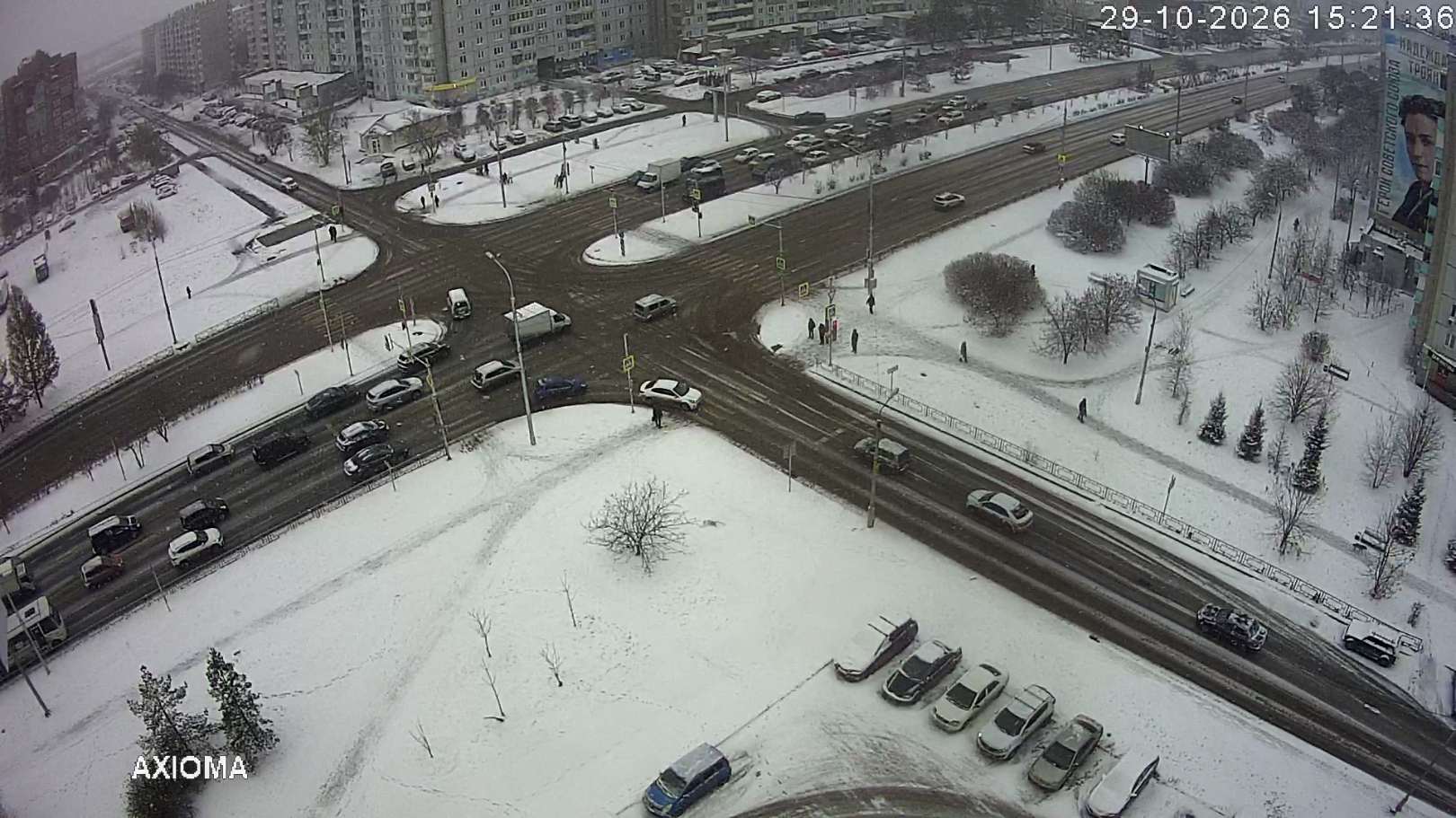 9 Maya and Urvantseva streets junction, Krasnoyarsk