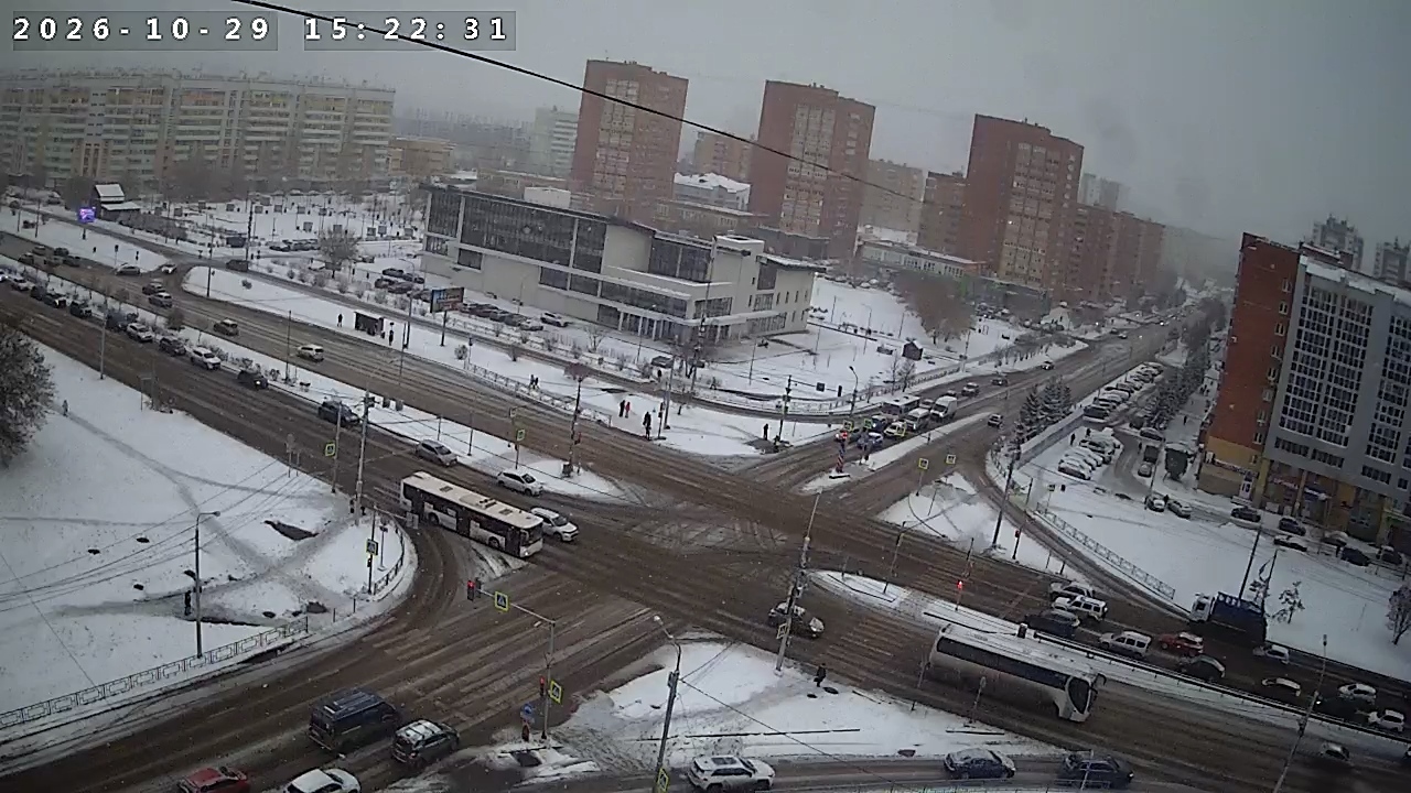9 Maya and Vodopyanova streets junction, Krasnoyarsk