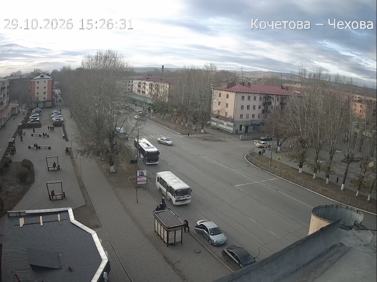 Kochetova Street and Chekhova Street, Kyzyl