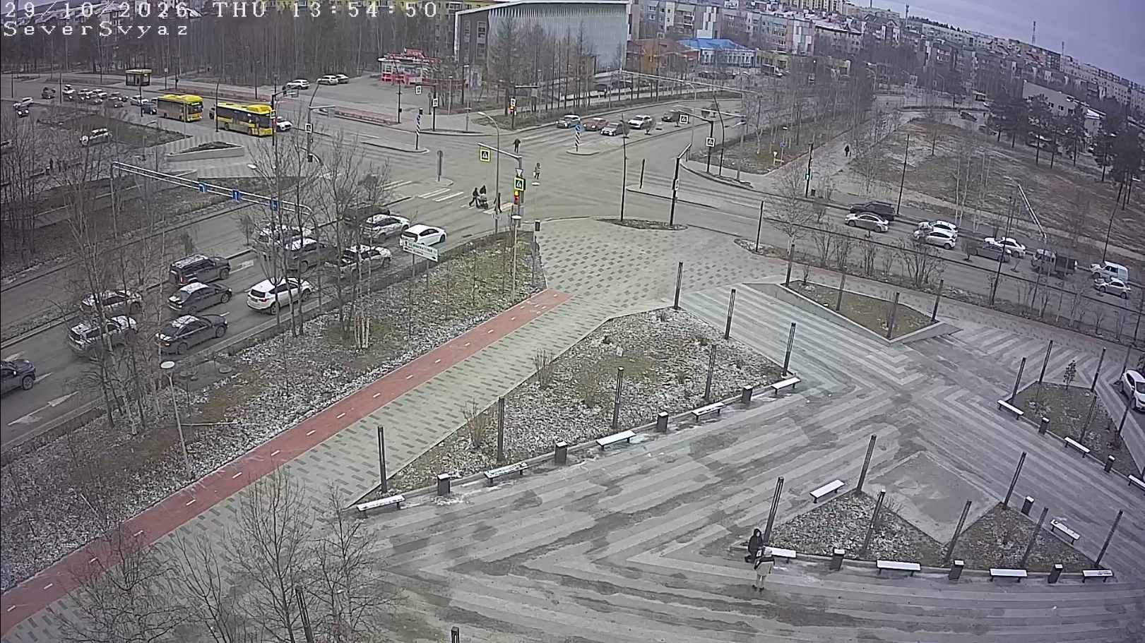 Mira Avenue and Lenina Avenue, Noyabrsk