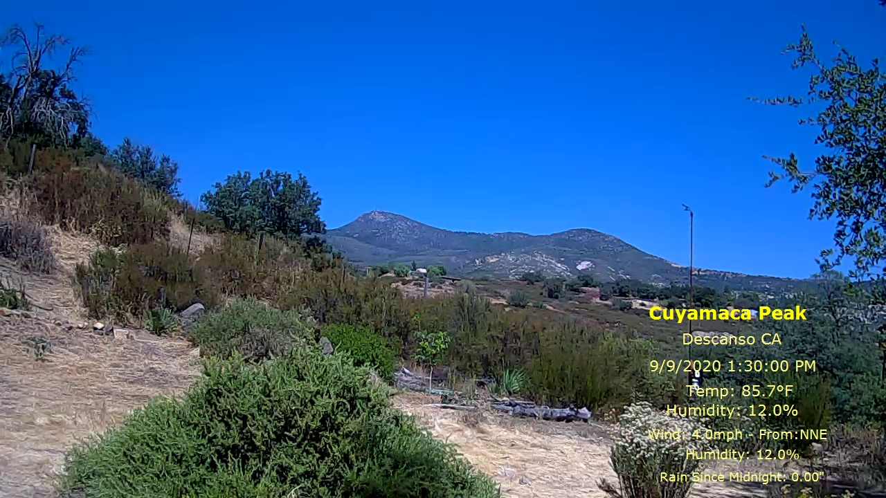 Cuyamaca Mountain, Descanso, California