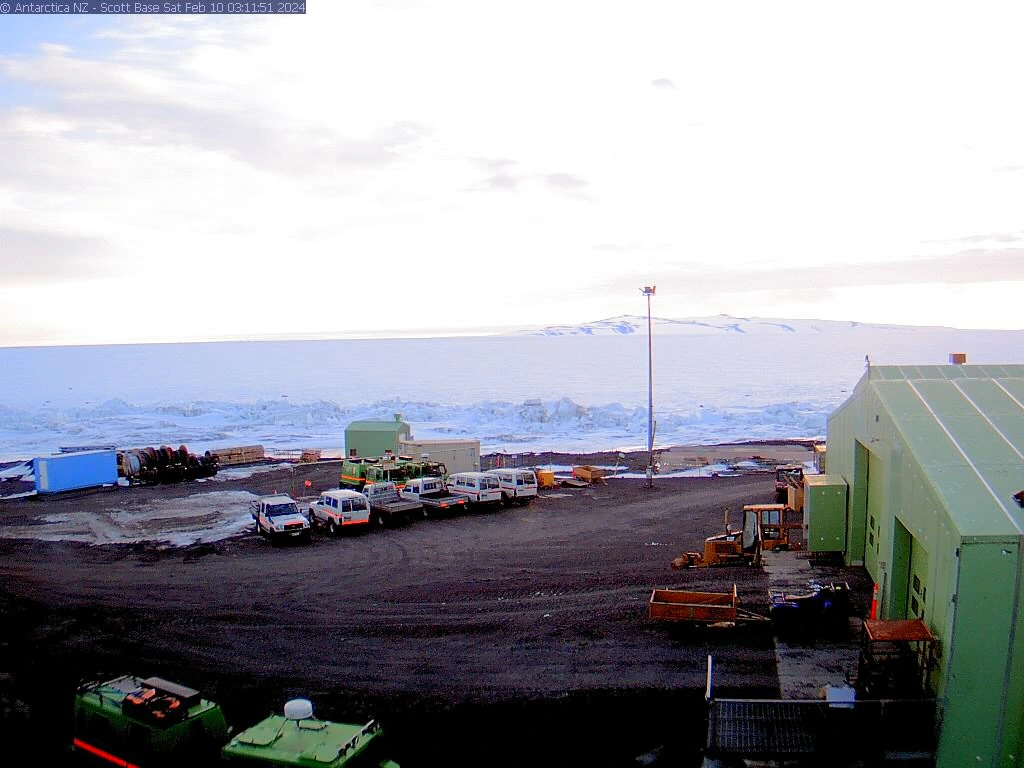 Острів Росса, Південний полюс