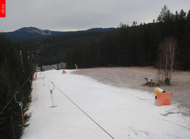 Ski resort, Železná Ruda, Sumava