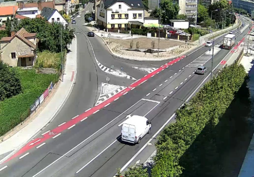 Traffic camera, Nachod, Eastern Bohemia