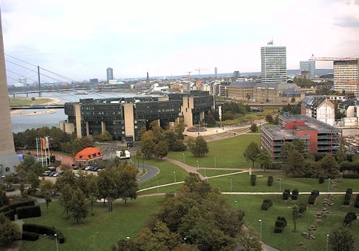 Rhine, Dusseldorf