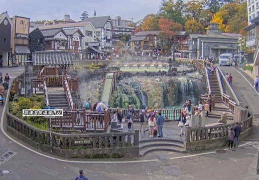 Hot spring, Kusatsu, Gunma