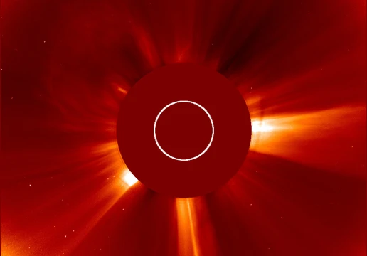 SOHO LASCO C2, Сонце