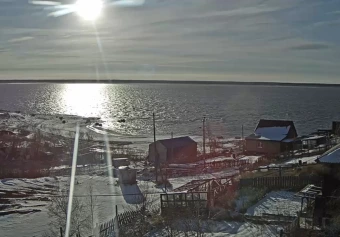 Lena River, south, Sangar