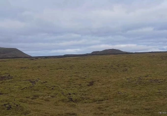Hagafell lava field from Grindavik, Grindavik, Southern Peninsula