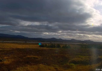 Vogastapi, looking south to Grindavik, Vogar, Southern Peninsula