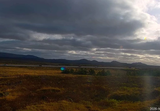 Vogastapi, looking south to Grindavik, Vogar, Southern Peninsula