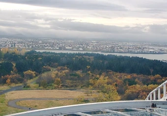 City panorama from Perlan, Reykjavik, Capital Region